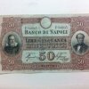 banconota antica dopo il restauro 2
